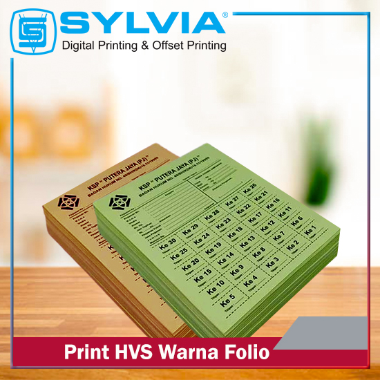 Print HVS Warna Folio